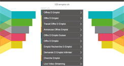 Desktop Screenshot of 123-emploi.ch